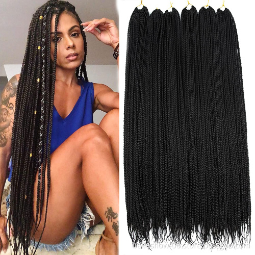 3X Box Crochet Braids cheap hair extensions  Crochet Braids   box braids   synthetic hair extensions  MOQ 1PC